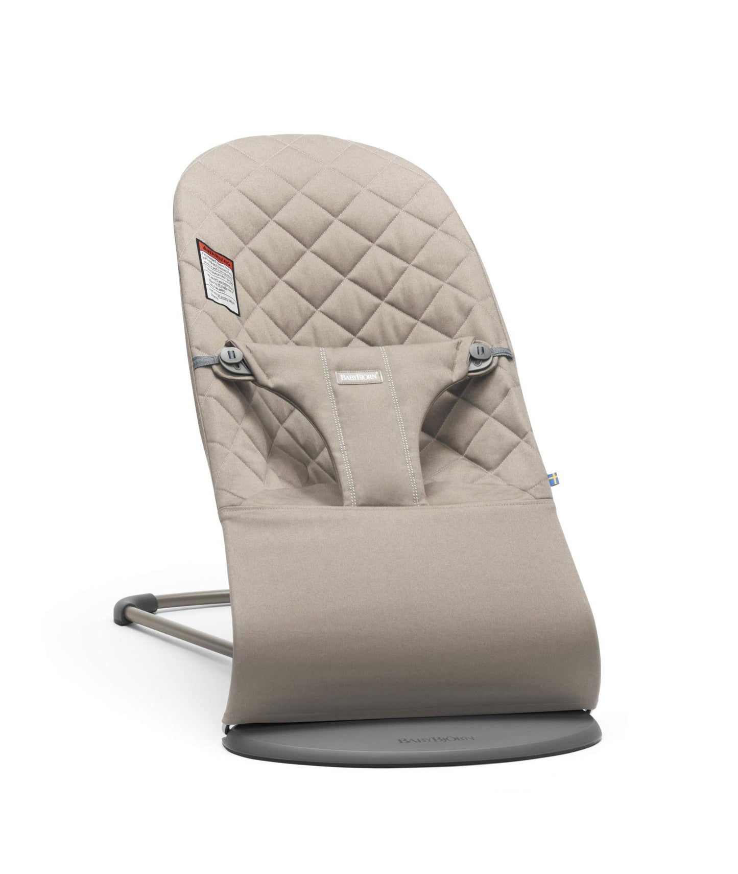Babybjrn Bouncer Bliss, Sand Gray, Cotton (006017Us)