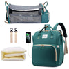Salifa Diaper Bag Backpack With Changing Station, Nappy Baby Bags With Portable Changing Pad, 900D Waterproof Multi-Function Tra