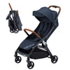 Capucci Memento Baby Stroller - Lightweight One Hand Auto Fold Compact & Self-Standing, 5 Point Safety Harness, Ample Storage, S