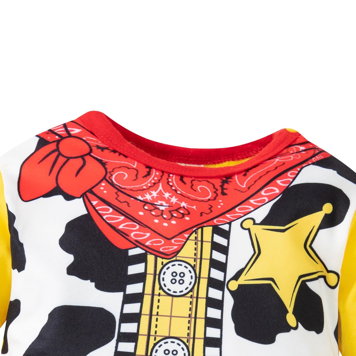 Lensous Baby Boys' Cowboy Costume Halloween Cosplay Bodysuit (Cowboy, 12-18 Months