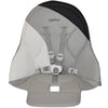 Peg Perego Siesta/Prima Pappa Zero 3 high Chair Replacement Upholstery with seat Belt, Palette Grey (Grey)