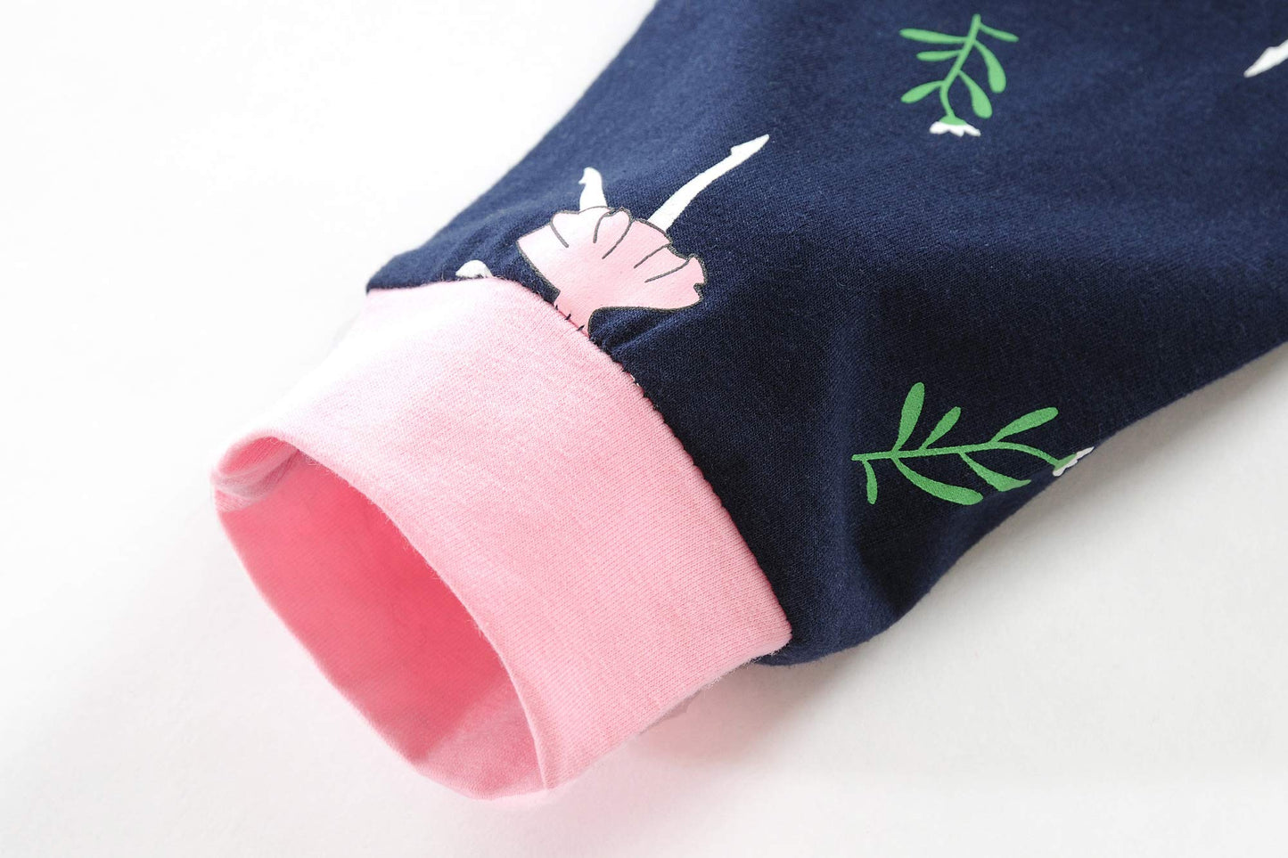 Girls Pajamas Set Toddler Dancing Girls Pjs 100% Cotton Long Sleeve Kids Sleepwear Sets Size 4T