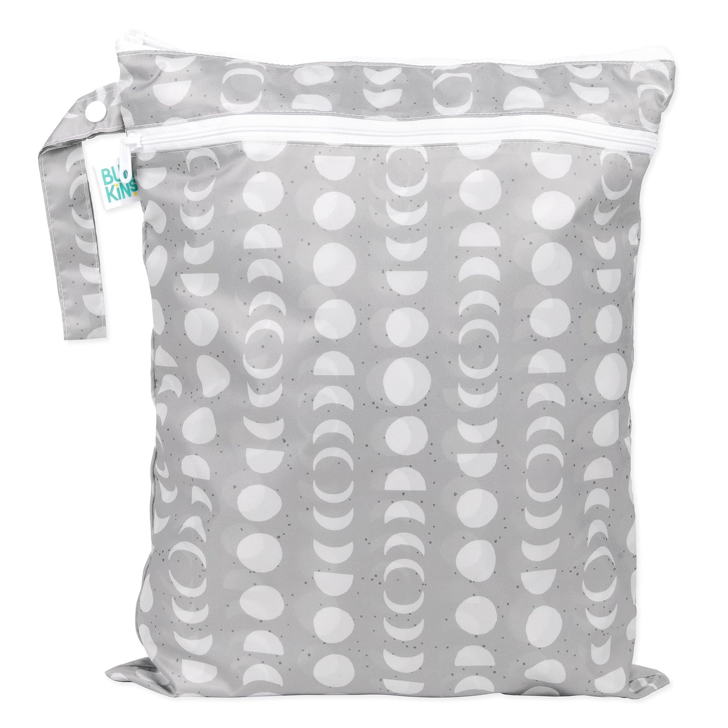 Bumkins Waterproof Wet Dry Bag for Baby, Travel, Swim Suits, Cloth Diapers, Pump Parts, Pool, Gym Clothes, Toiletry, Hook to Str
