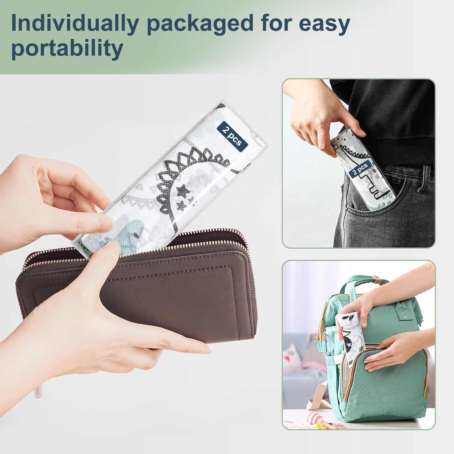 30 Pack Toilet Seat Covers Disposable, Large Waterproof Potty Covers For Toddlers, Kids, And Adults, Individually Wrapped For Tr