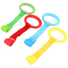 Toyandona Baby Rings 4Pcs Baby Infant Learning Stand Pull Rings Crib Pull Rings Hand Rings For Baby Standing Assistant Hanging B