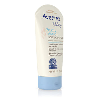 Aveeno Baby Eczema Therapy Moisturizing Cream, 5 Ounce
