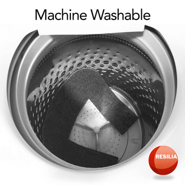 Resilia Universal Rounded Commode Potty Training Mats - Super-Absorbent Toilet Training Rug For Kids, Universal Bathroom Protect