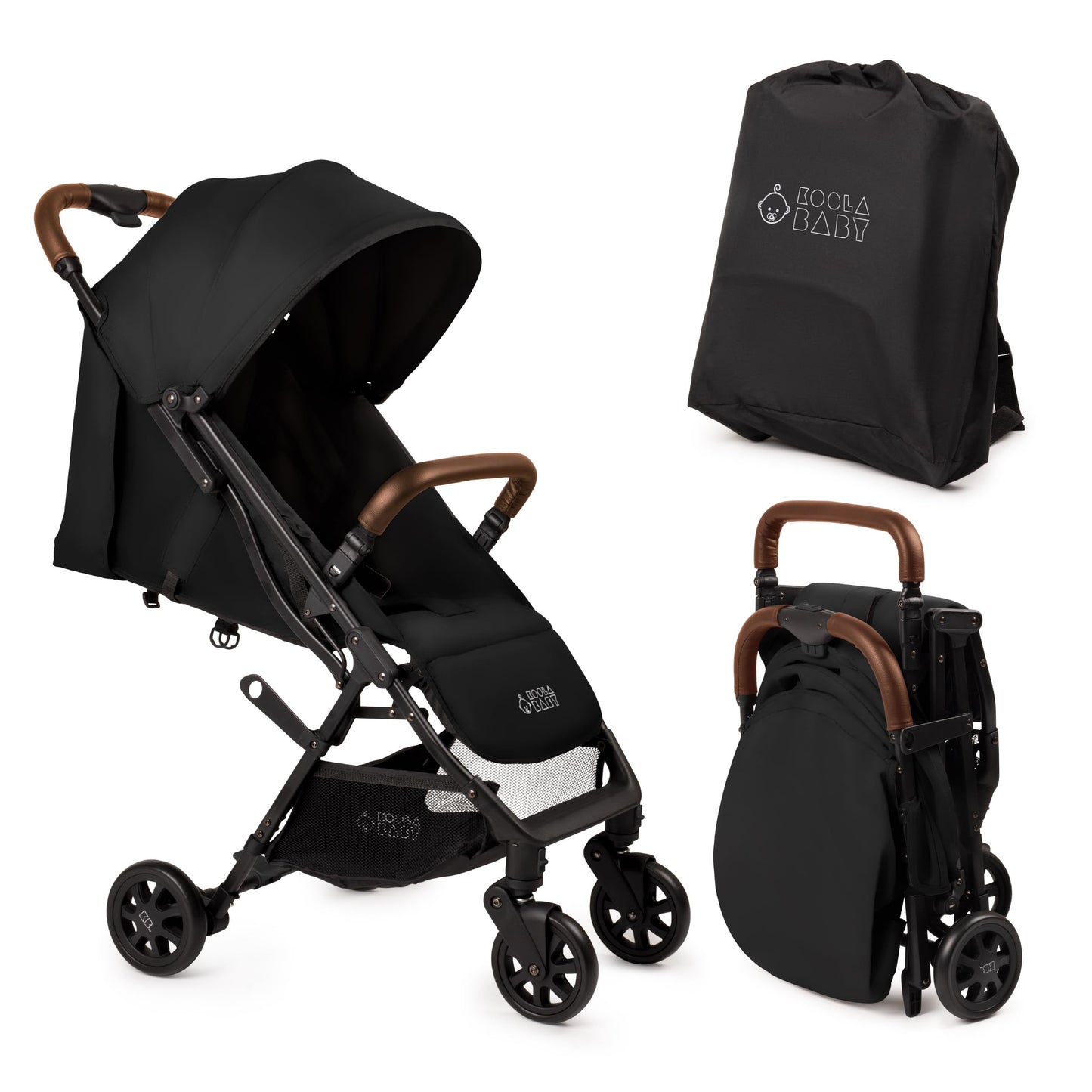 Lightweight Travel Stroller for Baby & Toddlers - Easy Fold & Compact Stroller for Airplane with Canopy, Storage Basket, Multi-P