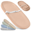 Jool Baby Waterproof Baby Changing Pad - Easy to Clean, Lightweight & Portable - Large Foam Cushion for Comfort (Peach)
