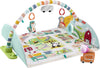Fisher-Price Activity City Gym To Jumbo Playmat, Infant To Toddler Activity Gym With Music, Lights, Vehicle Toys And Extra-Large