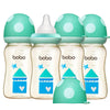 Yohkoh Ppsu Baby Bottle Wide Neck, Newborn Anti-Colic Baby Bottle With Natural Response Nipple, Streamlined Body, Easy To Clean