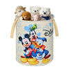 Kuber Industries Polyester Foldable 45L Toys Organizer For Kids Room Soft Toys Storage Bag/Basket/Container With Handles | Dis