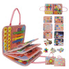 Soupost Toddler Busy Board-Montessori Toys for Boy Girl Birthday Gift, Sensory Learning Toys for Toddlers Busy Book 3-5, Airplan