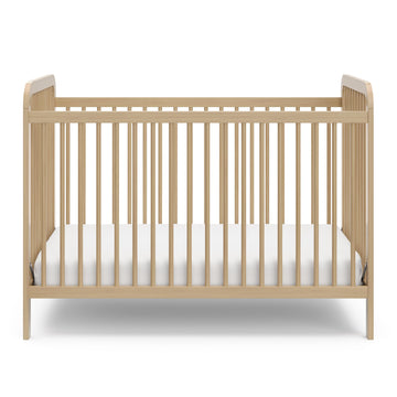 Storkcraft Pasadena 3-In-1 Convertible Crib (Driftwood) - Greenguard Gold Certified, Converts To Daybed And Toddler Bed, Fits St