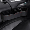 T.O.G. Car Seat Gap Organizer W/Cup Holder Fit for Cards Wallets Sunglasses Passenger Black