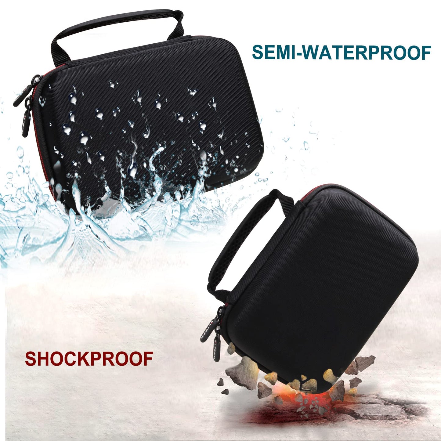 Ltgem Hard Case For 1Pcs Momcozy S12 Pro / S12Pro / S9 / Momcousy Wearable Breast Pump Suitable For Storage