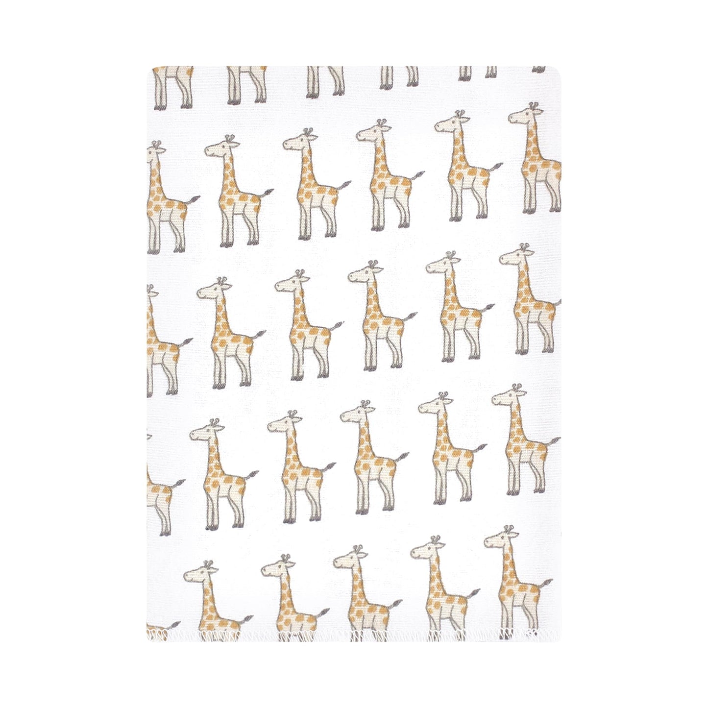 Hudson Baby Unisex Baby Flannel Burp Cloth 12Pk, Kangaroo, One Size