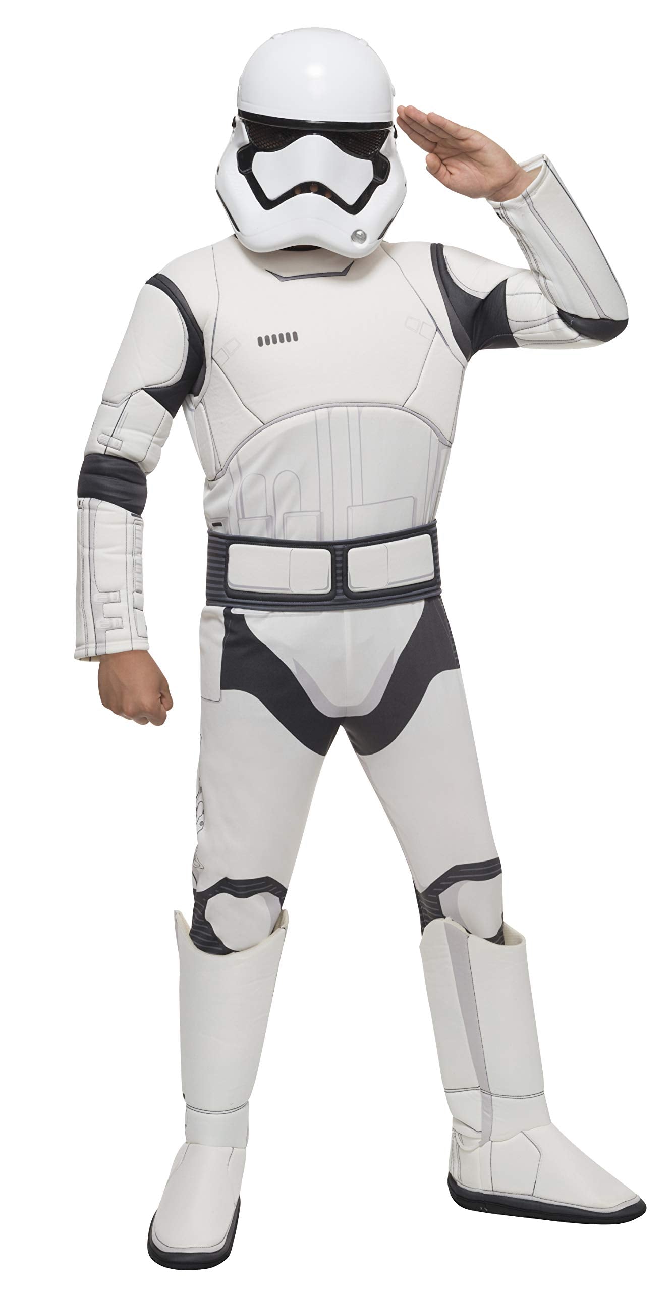 Rubies Star Wars VII: The Force Awakens Deluxe Childs Stormtrooper Costume and Mask, Medium