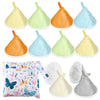 12 Pcs Peepeeteepe For Baby Boy With Storage Bag, Reusable Pee Pee Teepe Peepeeteepe Baby Boy With Hang Loop (6 Patterns)