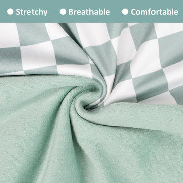 Newborn Lounger Cover, Soft Comfortable Baby Lounger Cover, 1 Pack Reversible Removable Slipover For Infant Lounger Pillow, Gree