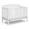 Graco Benton 5-In-1 Convertible Crib (White) - Greenguard Gold Certified, Converts From Baby Crib To Toddler Bed, Daybed And Ful