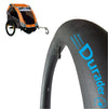 Rear Tube For Burley D'Lite Bike Trailer - 2 Child - Orange