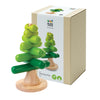 PlanToys Montessori Wooden Tree Stacking Toy | Educational Color Sorting & Fine Motor Skill Playset for Toddlers | Sustainable &