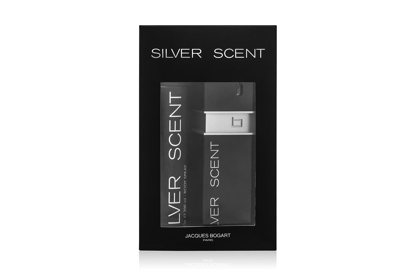 Silver Scent By Jacques Bogart For Men - 2 Pc Gift Set 3.33Oz Edt Spray, 6.66Oz Body Spray