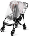 Kidluf Mosquito And Bug Net For Baby Strollers, Bassinets, Cradles And Car Seats - Insect Net Safe Mesh White Buggy Cover For Pu