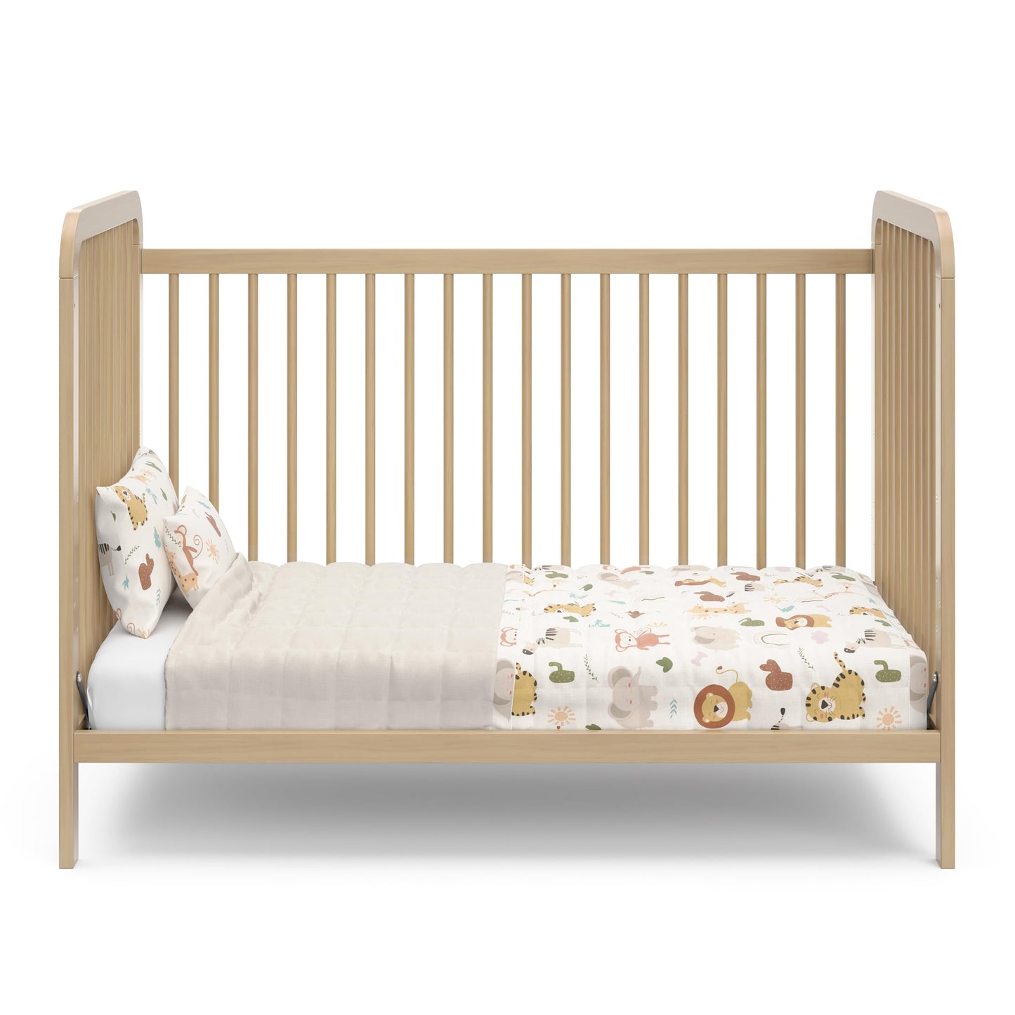 Storkcraft Pasadena 3-In-1 Convertible Crib (Driftwood) - Greenguard Gold Certified, Converts To Daybed And Toddler Bed, Fits St