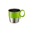 Innobaby Din Din Smart Stainless Steel Cup (9 Oz) With Handle For Babies, Toddlers And Kids. Bpa Free, Green