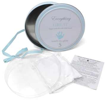 Child To Cherish Handprints Tower Of Time Kit, Blue