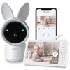 Arenti Baby Monitor, 2K Video Baby Camera With 5-Inch Upgraded Wireless Display, Super Night Vision, Lullabies, Cry & Motion Det