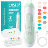 COSLUS Rechargeable Baby Nail File: Cordless Baby Nail Trimmer Electric with 5 Speeds & 6 Grinding Heads for Baby Kid, CPC Certi