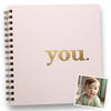 You Baby Album, Baby Shower Girl, All About You Baby Book, Pregnancy Journal. 8.5' X 8.5', 90 Pgs. Baby Scrapbook Album, Memor