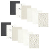 Hudson Baby Unisex Baby Flannel Burp Cloth 12Pk, Taupe Sheep, One Size