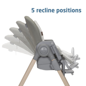 Maxi-Cosi Minla 6-In-1 Foldable High Chair In Classic Green