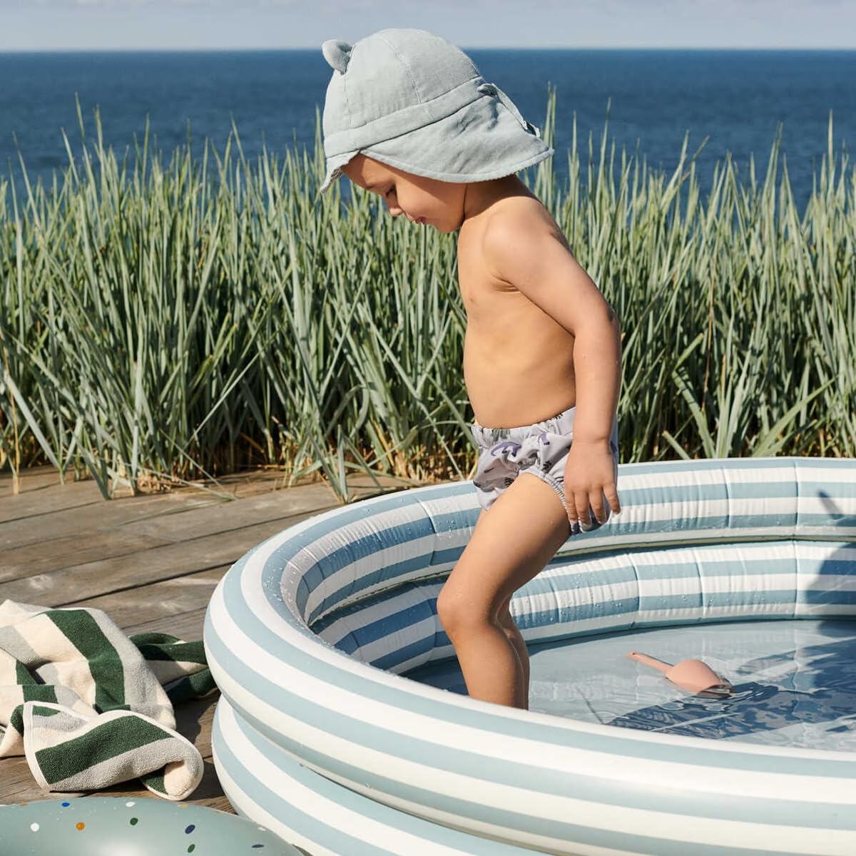 Ldioif Infant Baby Boys &Girls Swim Diapers Washable Reusable Swimming Diapers Bpa Free Swimmers Swim Pants Swim Lessons 3-9M