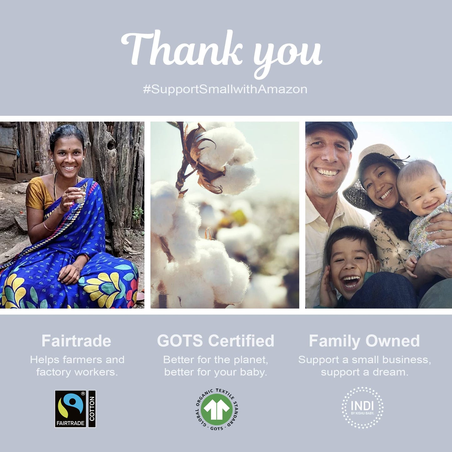 Kishu Baby Indi Gots Organic Infinity Scarf Bib - 4-Way Reversible, 8 Layer Muslin Drool Bib (Rust)