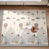 Uanlauo Baby Play Mat, 71 X59 Inches Foldable Play Mat For Floor, Reversible Play Mat For Infants, Toddlers, Kids, Play And Tumm