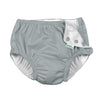 I Play Unisex Reusable Absorbent Baby Swim Diapers Gray 18 Months
