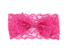 Koolgil Baby Girl'S Elegant Lace Bow Knot Headband Children'S Rhinestone Pearl Lace Headband For Birthday Party Photography (Fuc