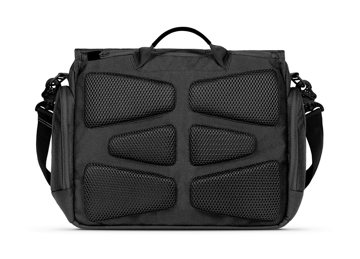 Mission Critical | S.01 Diaper Bag | Baby Gear For Dads | Shoulder Diaper Bag | Black