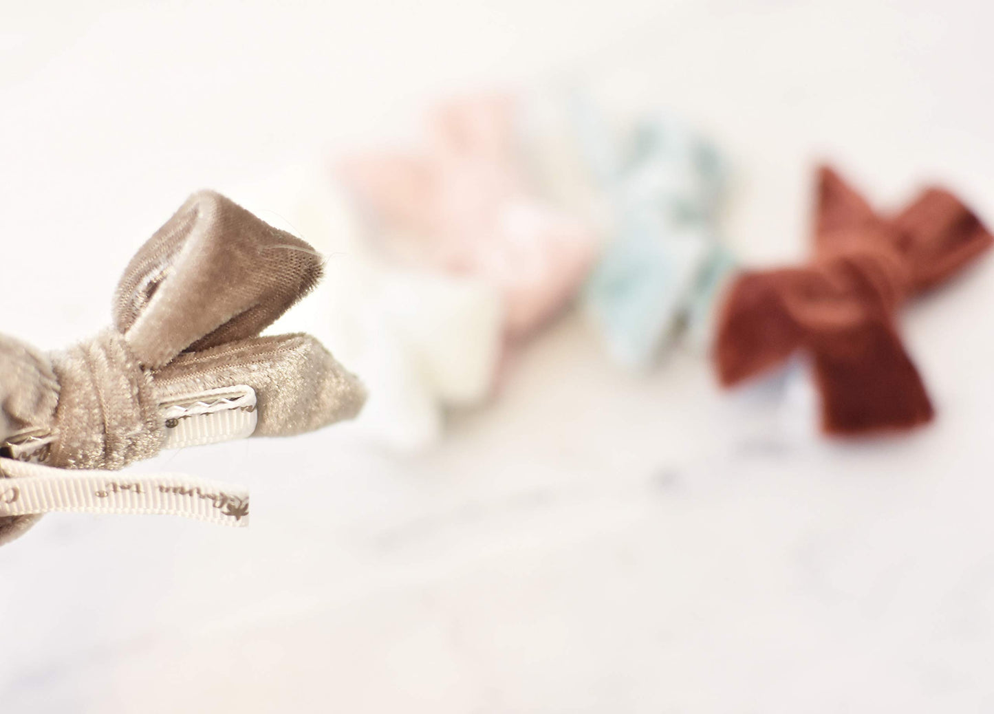 California Tot Non-Slip Fully Lined Alligator Clip Hair Accessories For Fine Hair, Little Girls, Toddlers (Joy Clip Set Of 5)