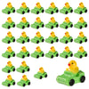 30pcs Ducks in a Car, Resin Car Duck Set Funny Mini Car Ducks Unique Rubber Ducks Small Animal Tiny Ducks Car Dashboard Decor Mi