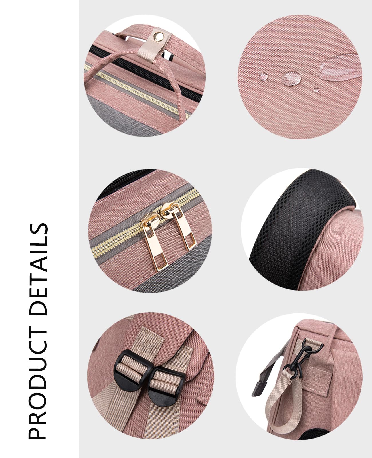 Houscly Green Diaper Bag Backpack For Mom: Baby Bags For Boys Girls Toddler Women Men Large Back Pack Diapers Bag Big Travel Paa