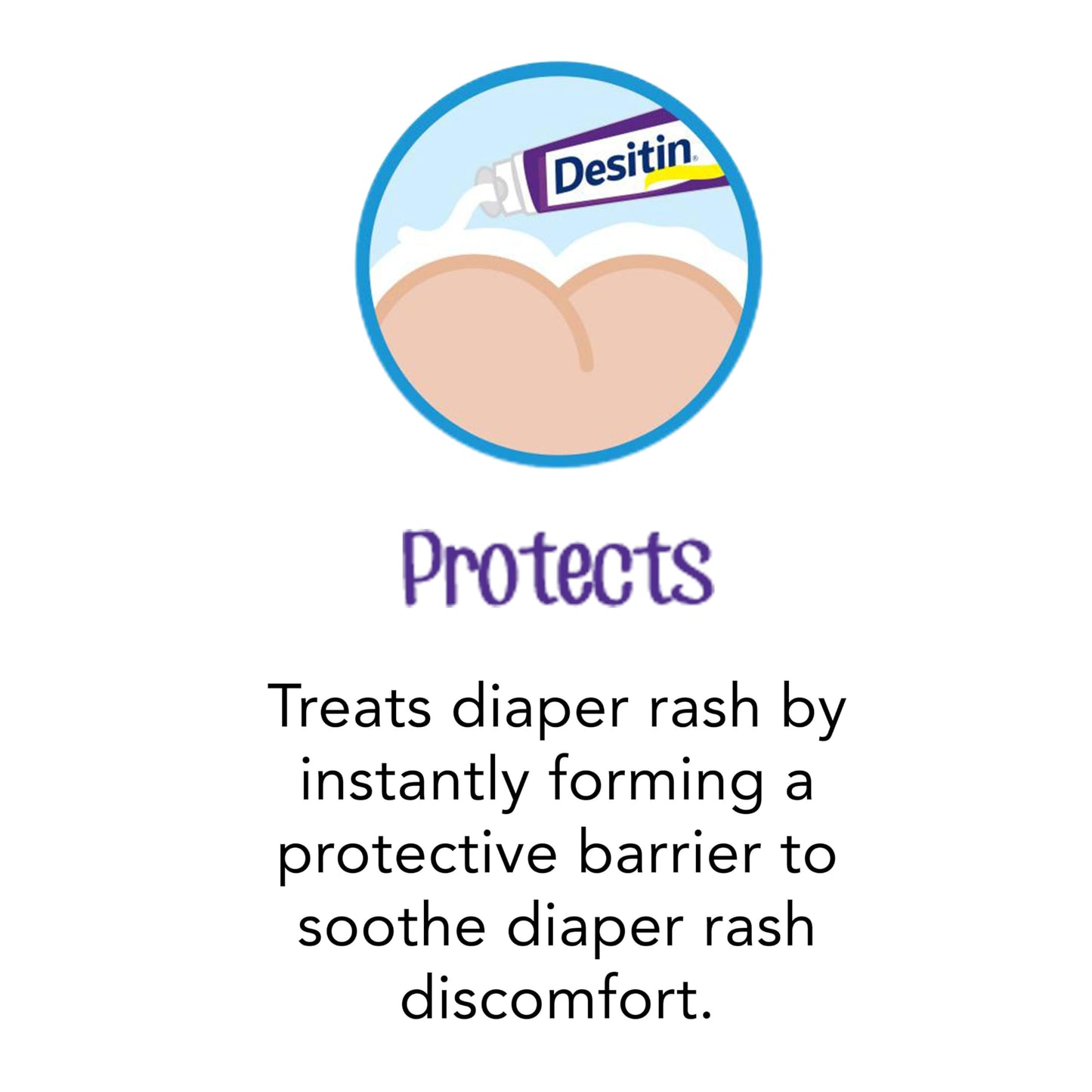 Desitin Maximum Strength Baby Diaper Rash Cream, 40% Zinc Oxide For Treatment, Relief & Prevention, Hypoallergenic, Phthalate- &