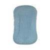 Hooyax Muslin Baby Lounger Cover Soft Organic Cotton Slipcover Fits Newborn Lounger For Baby Boys And Girls (Blue)