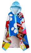 Paw Patrol Hooded Towel 100% Cotton Skye Chase Poncho Kids Beach Towel Boys Bath Towel Girls Swimming Wrap Changing Robe