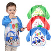 Babygo Long Sleeve Baby Bibs | Washable Waterproof Feeding Smocks For Toddlers 624 Months, FullSleeve Apron Bibs, Durable, Eas